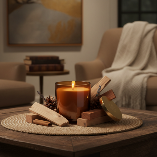 La bougie Bois de Santal FLAMMIA offre une senteur boisée et élégante, idéale pour une ambiance sophistiquée et apaisante.

Notes olfactives
• Bois de santal
• Cèdre
• Notes chaudes

Caractéristiques

Parfum intense et raffiné

Diffusion équilibrée

Style premium

Parfaite pour les moments de détente